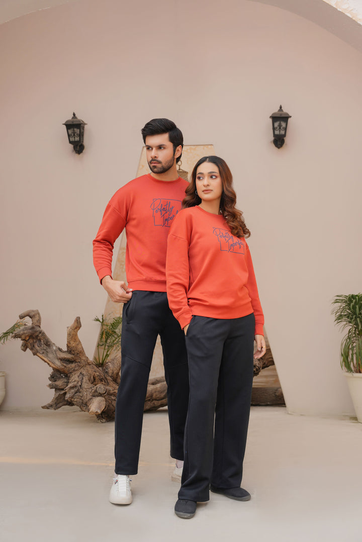 INFERNO ORANGE SCUBA UNISEX SWEATSHIRT