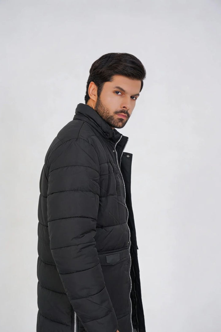 Imported Black Puffer Coat