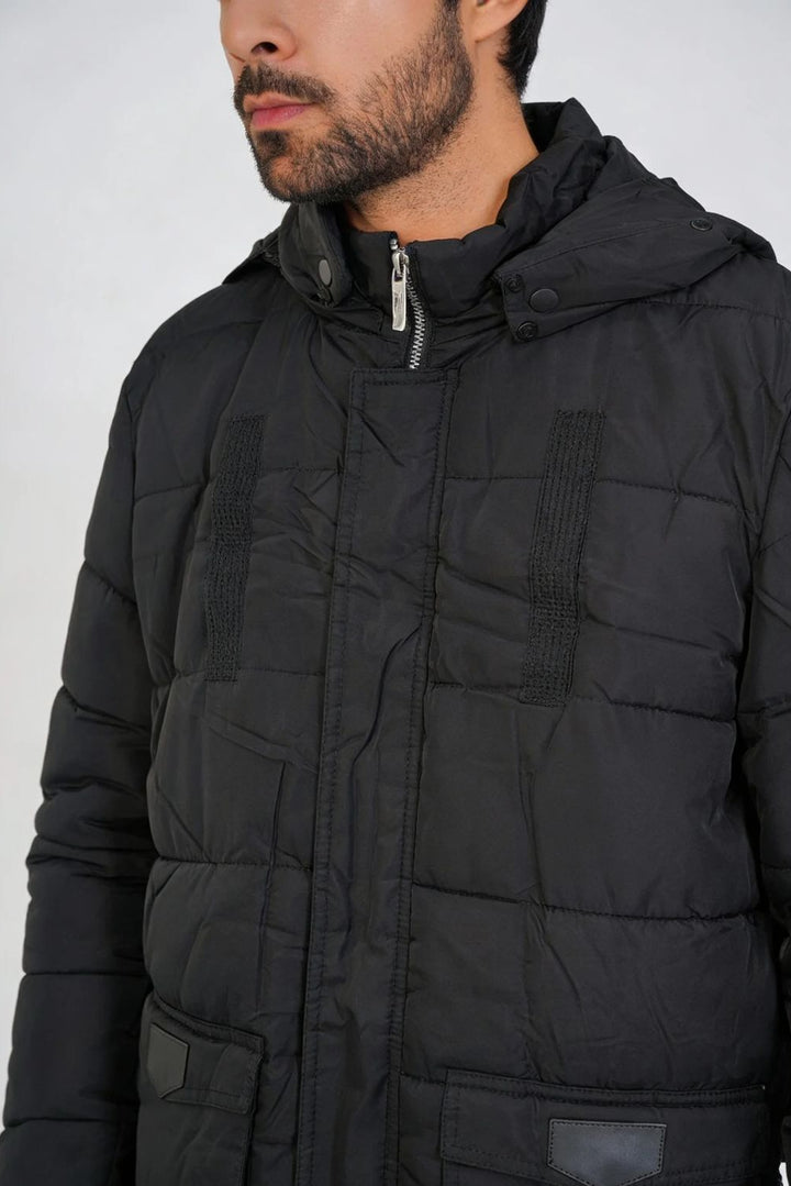 Imported Black Puffer Coat