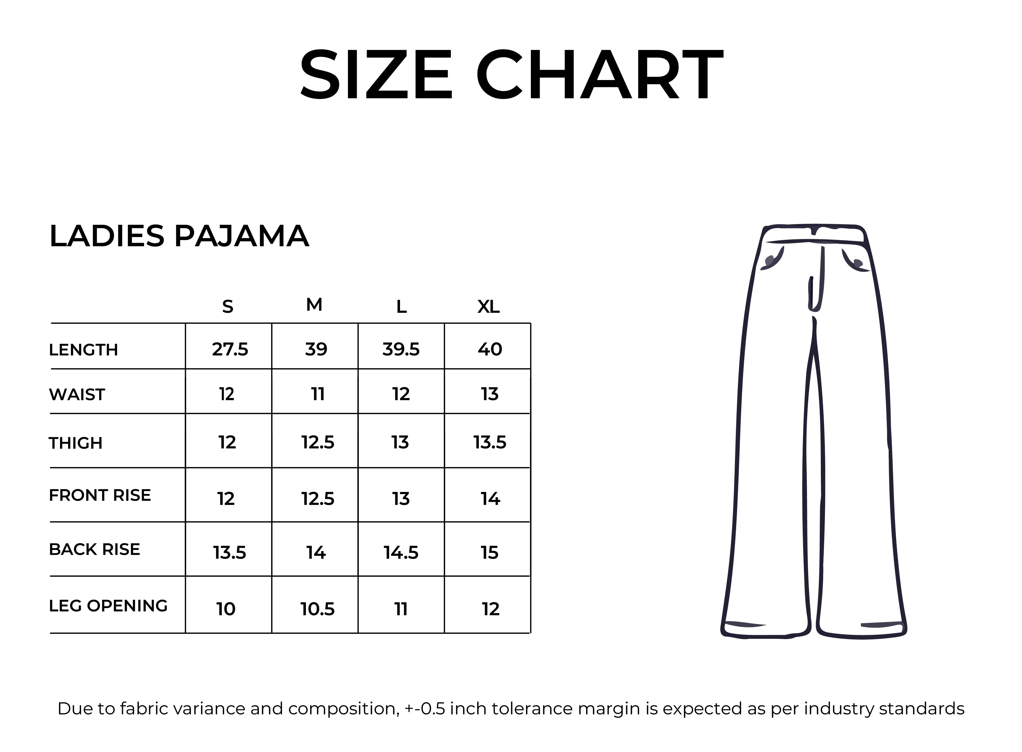 Size Chart Image